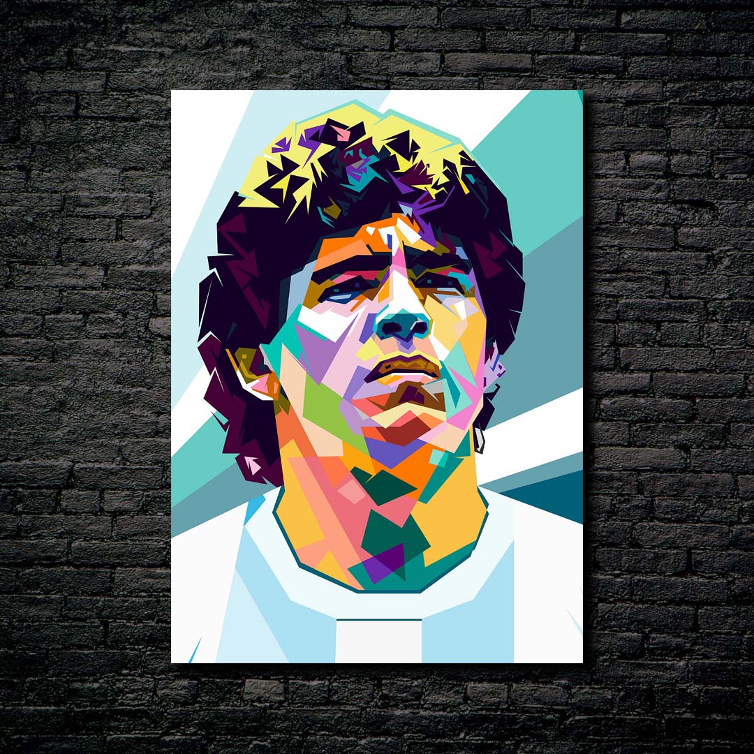 Maradona wpap pop art