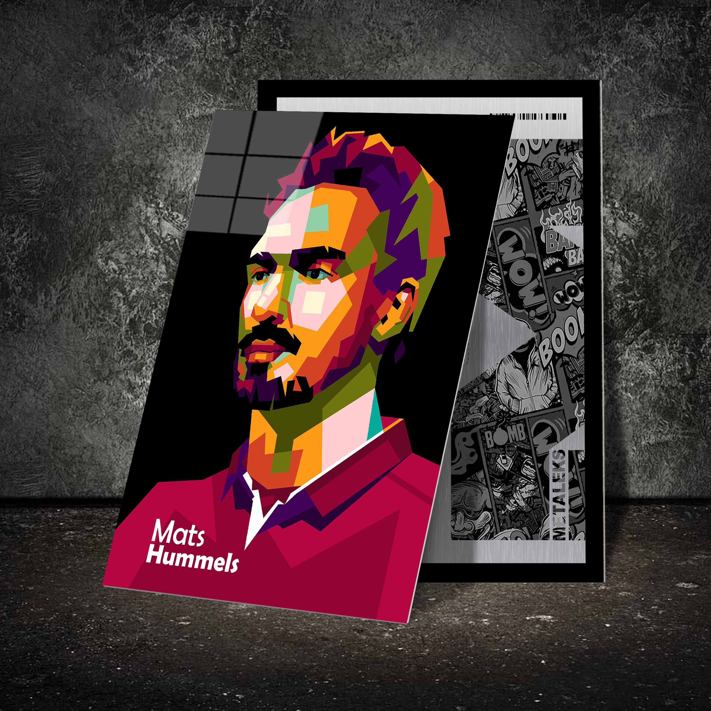 Mats Hummels in wpap pop art trending