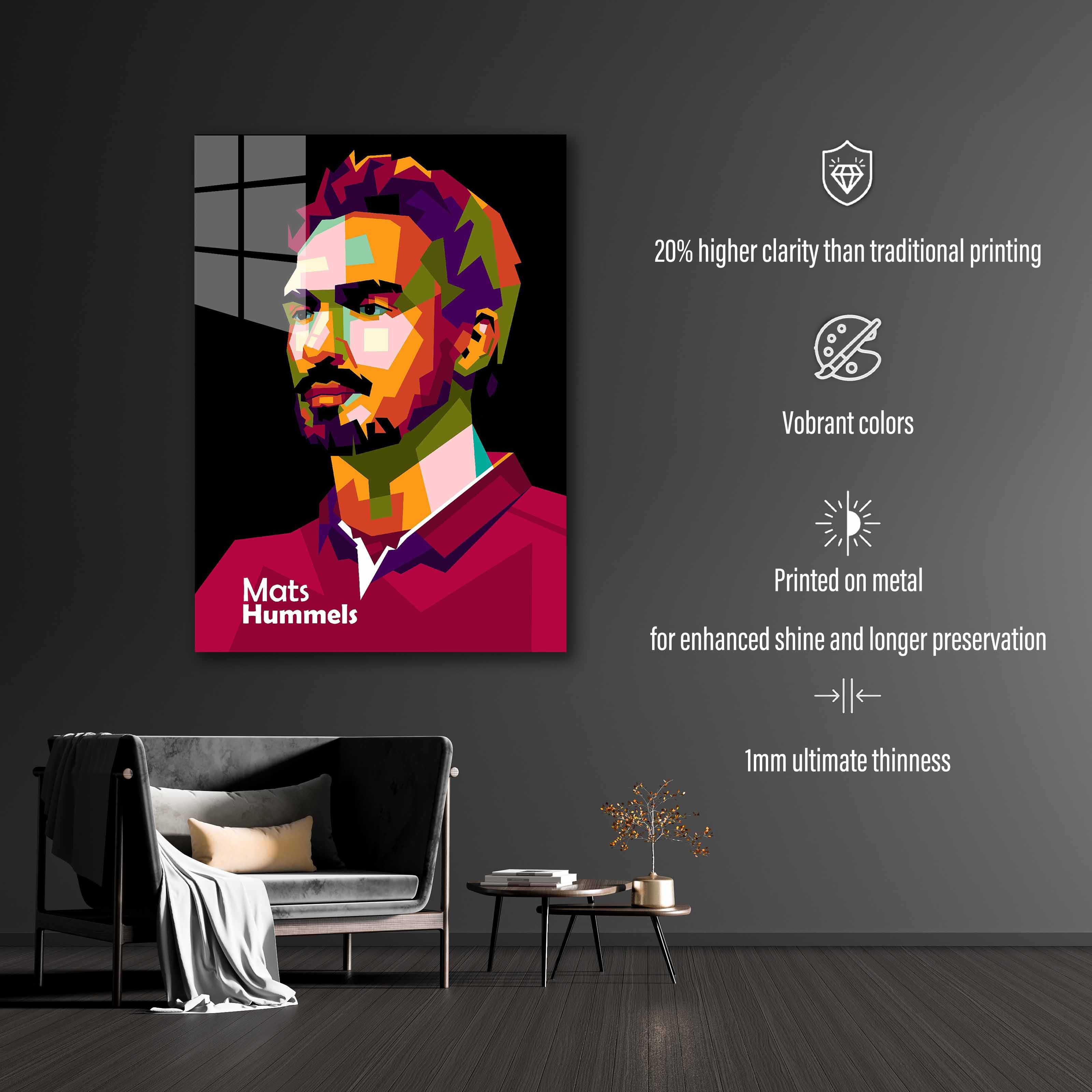 Mats Hummels in wpap pop art trending