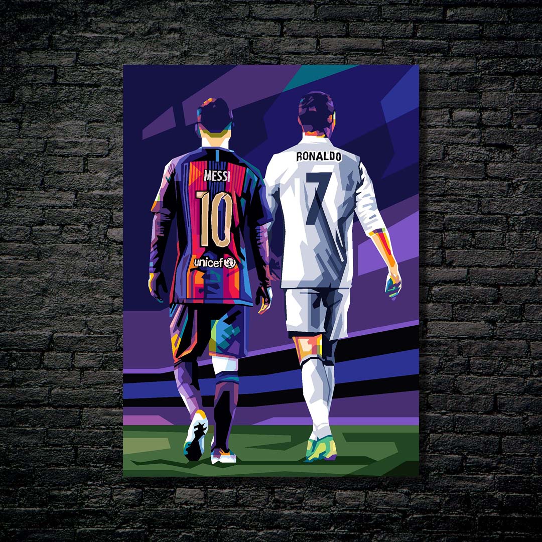 Messi and Ronaldo WPAP