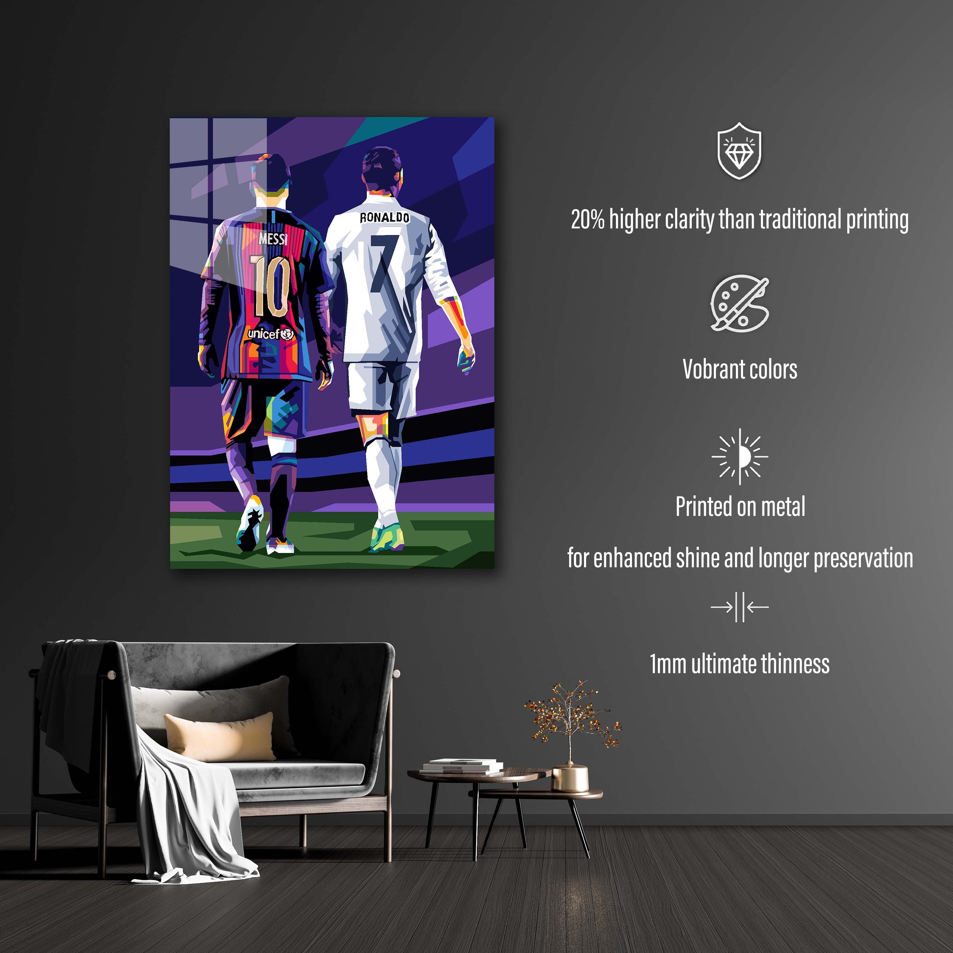 Messi and Ronaldo WPAP