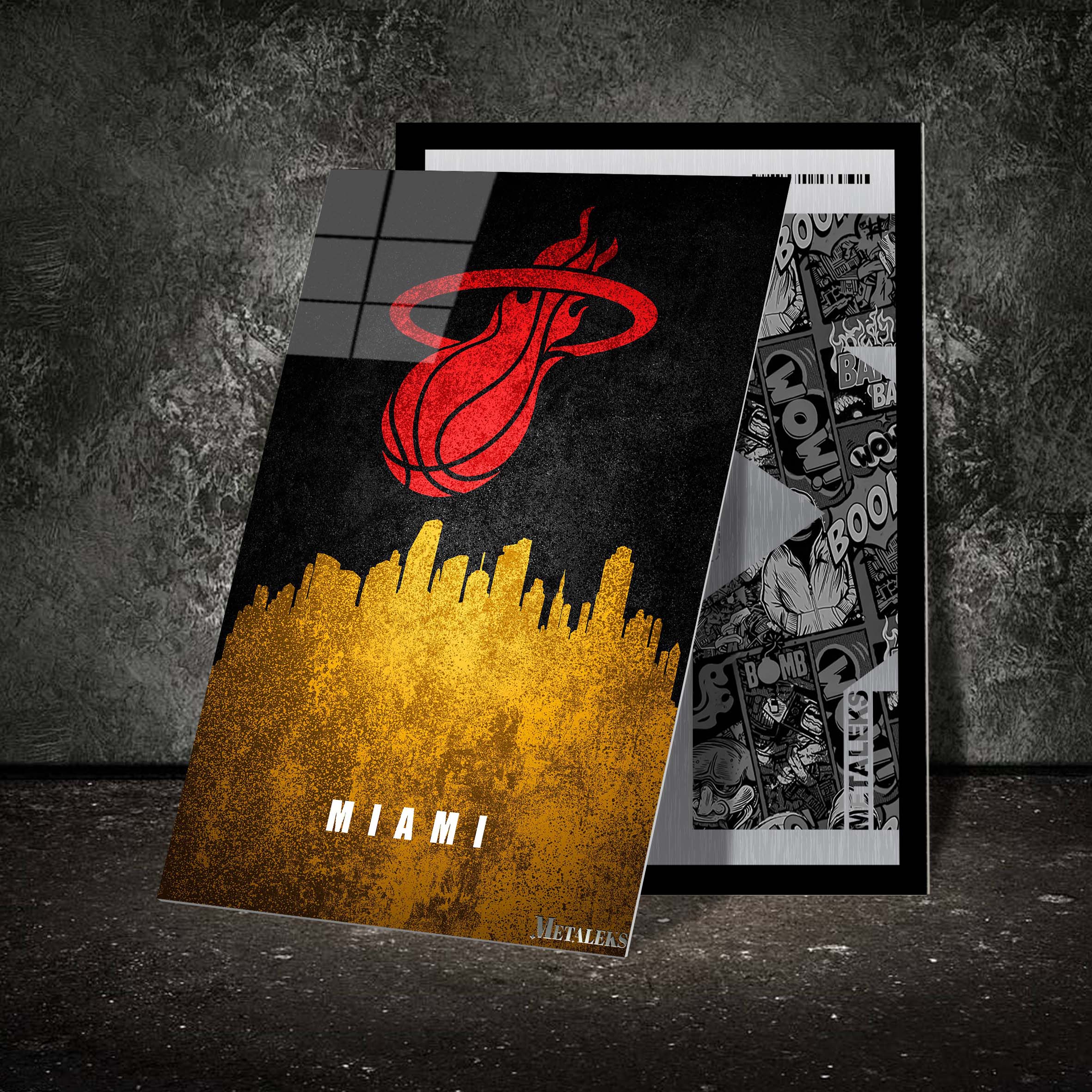 Miami Heat Miami Florida State Map