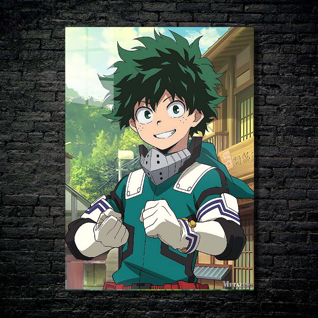 Midoriya from my hero academia anime