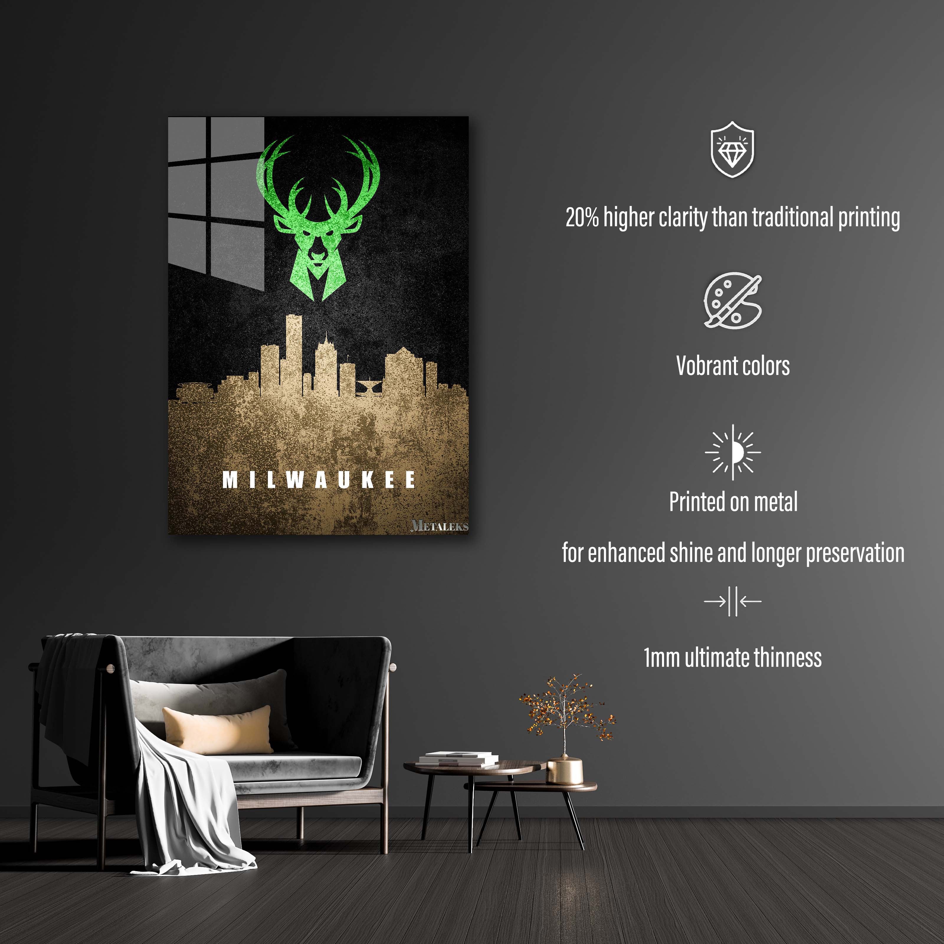 Milwaukee Bucks Milwaukee Wisconsin State Map