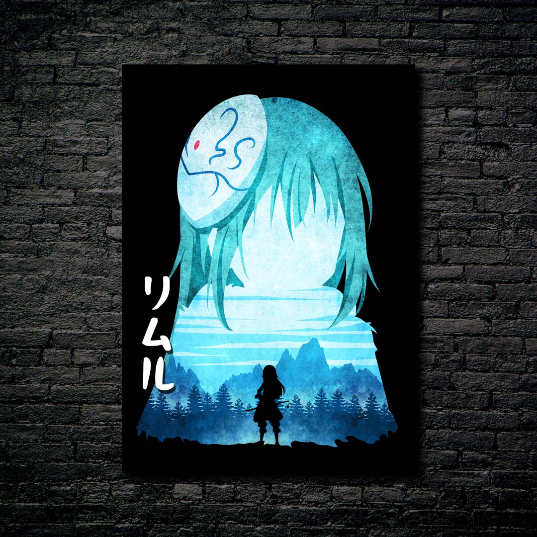 Minimalist Silhouette Rimuru