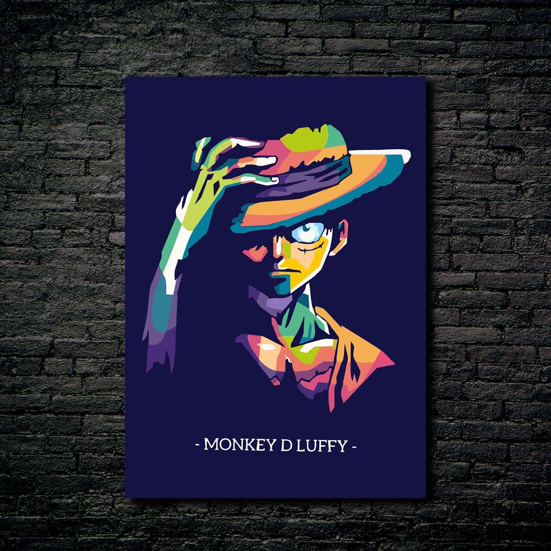 Monkey d luffy wpap