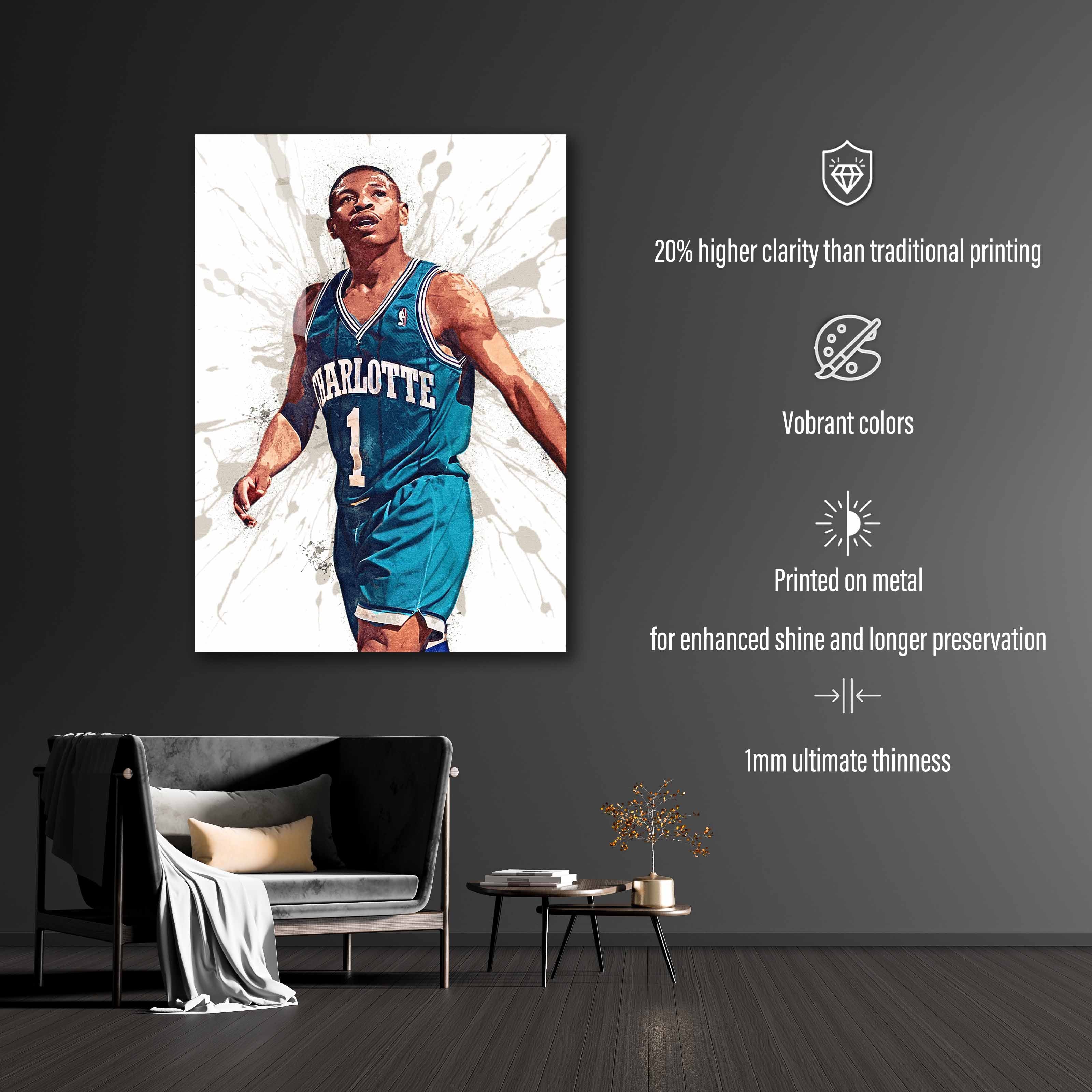 Muggsy Bogues Charlotte Hornets