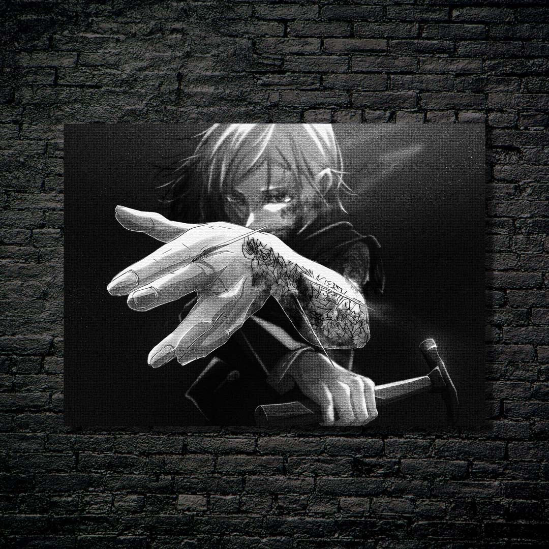 Nabora Jujutsu Kaisen Black White