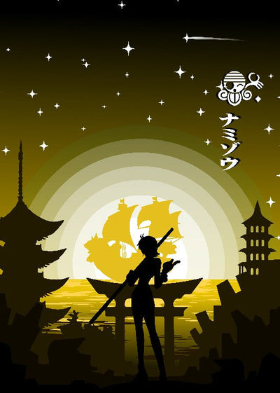 Nami One Piece, Silhouette