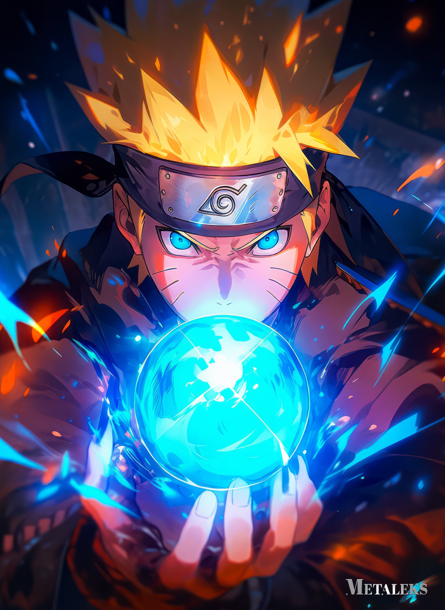 Naruto Uzumaki - Rasengan