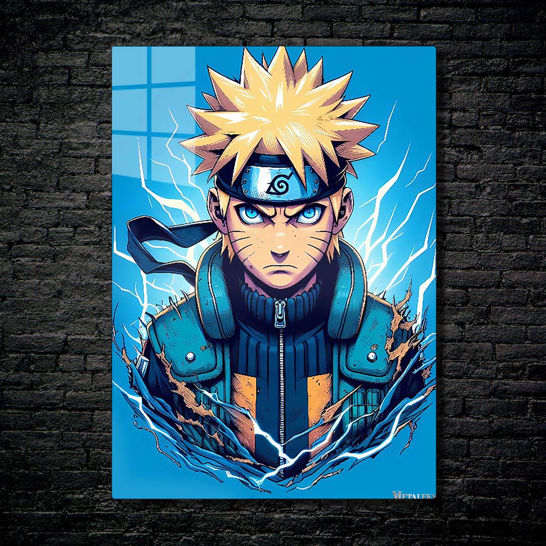 Naruto Uzumaki Ninja Konohakure-Artwork by @Lucifer Art2092