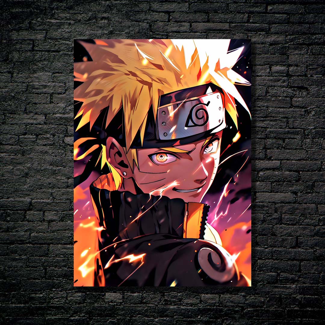 Naruto Uzumaki hero of the konoha village