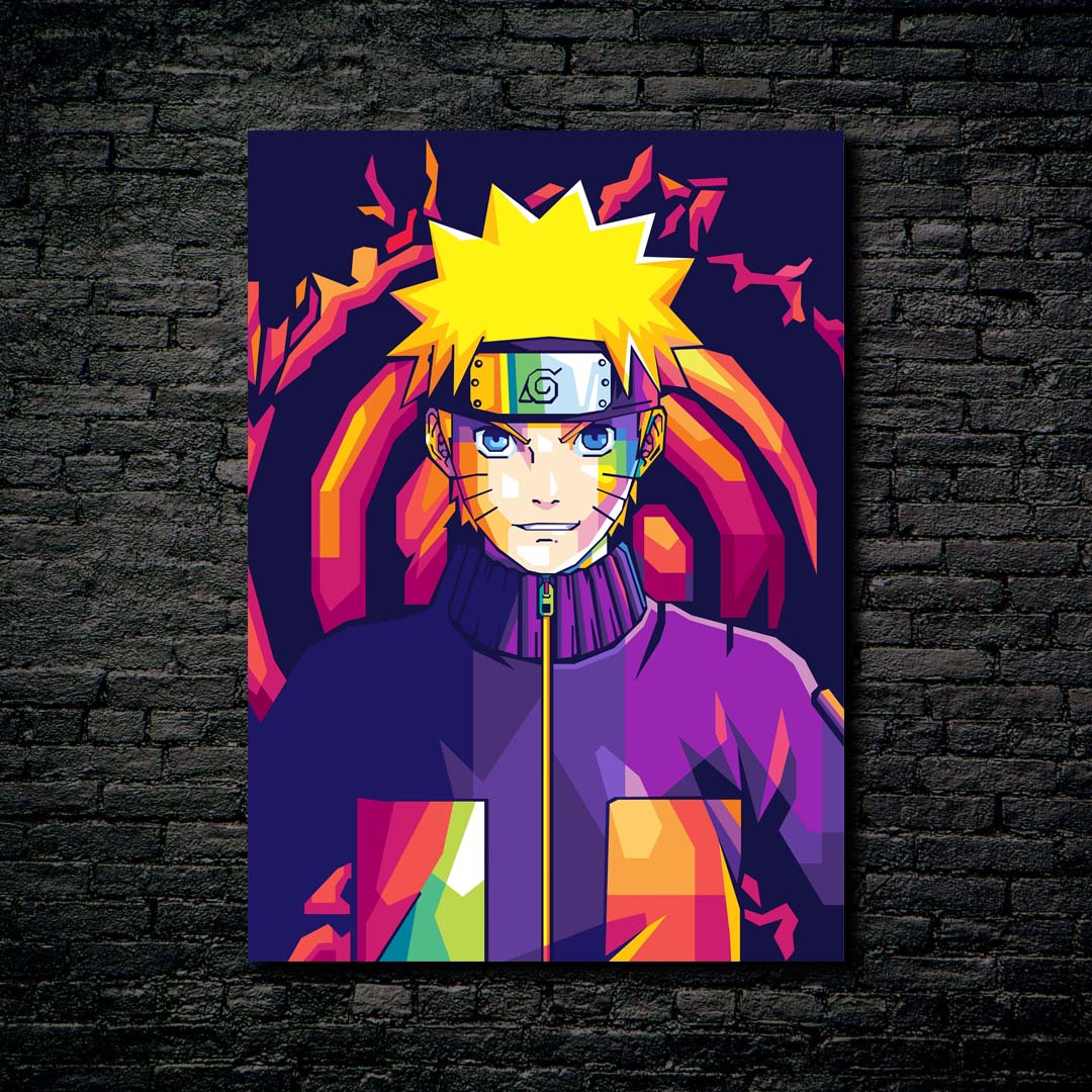 Naruto Uzumaki popart