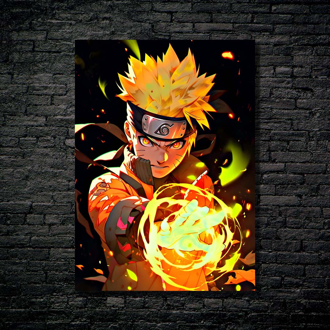 Naruto Uzumaki yellow theme