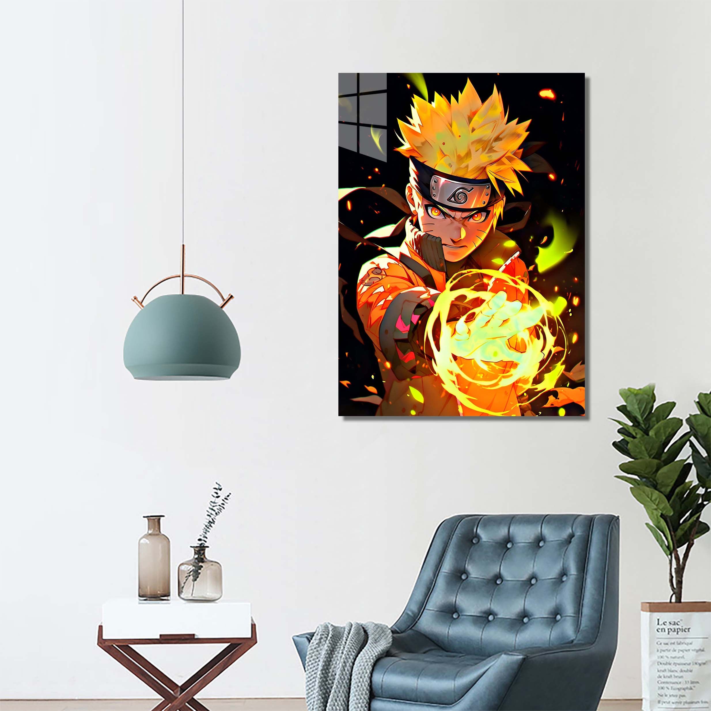 Naruto Uzumaki yellow theme