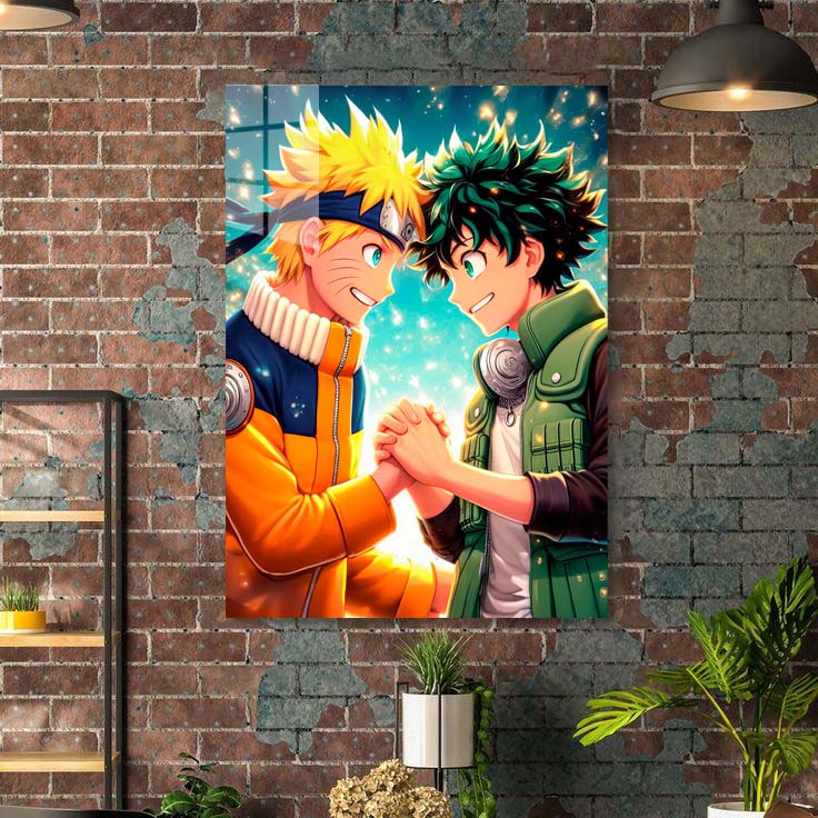 Naruto and Midoriya