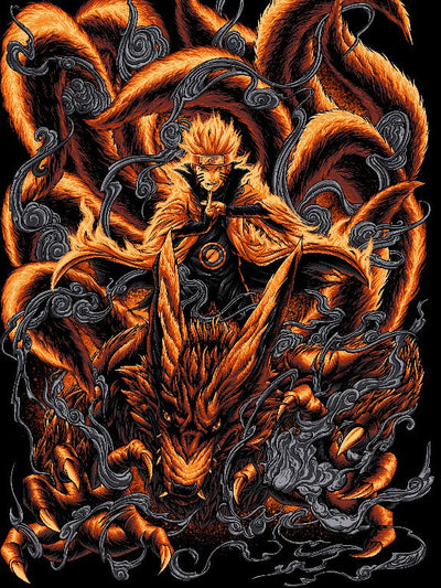 Naruto kurama sombre