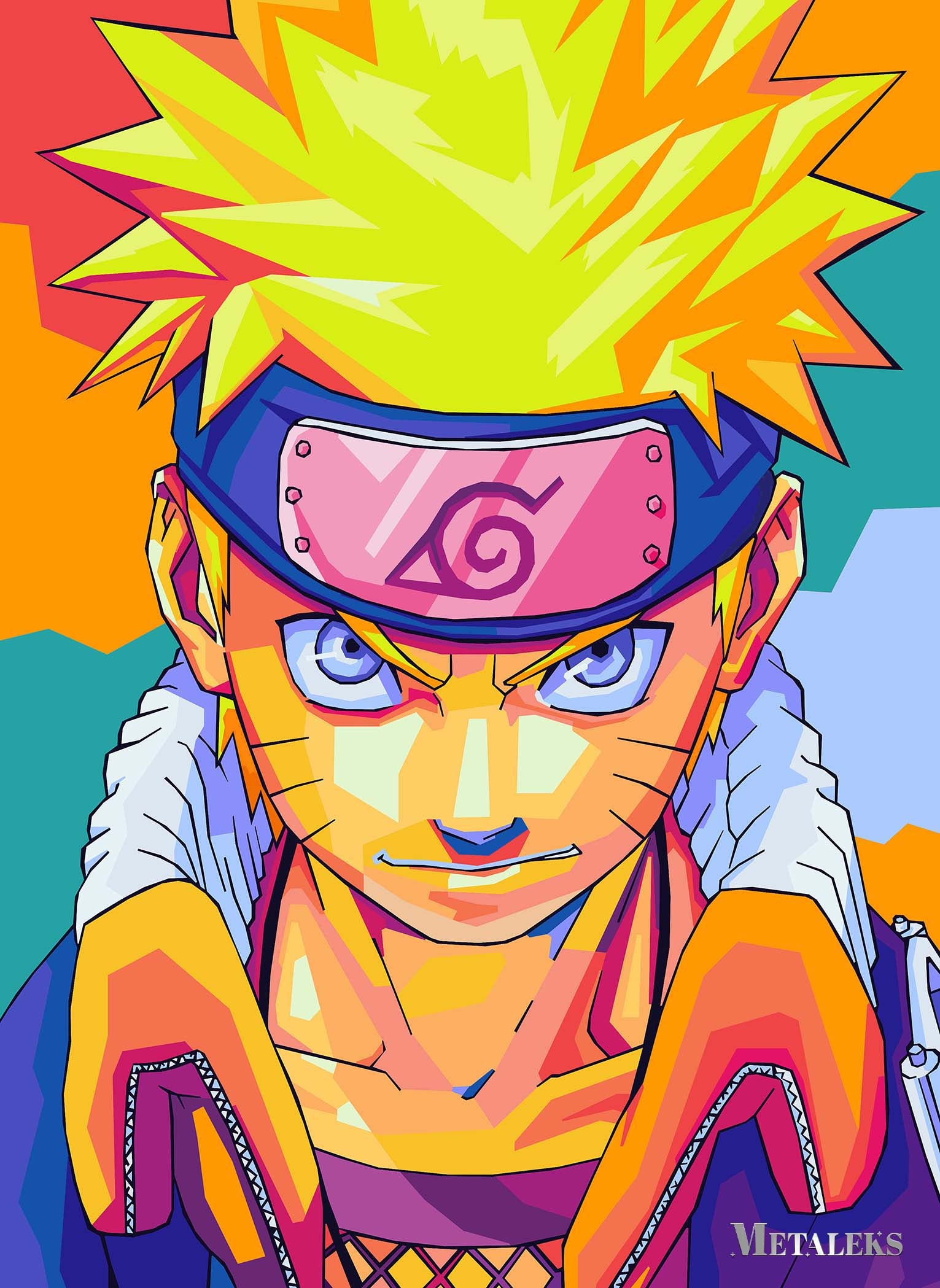 Naruto popart1