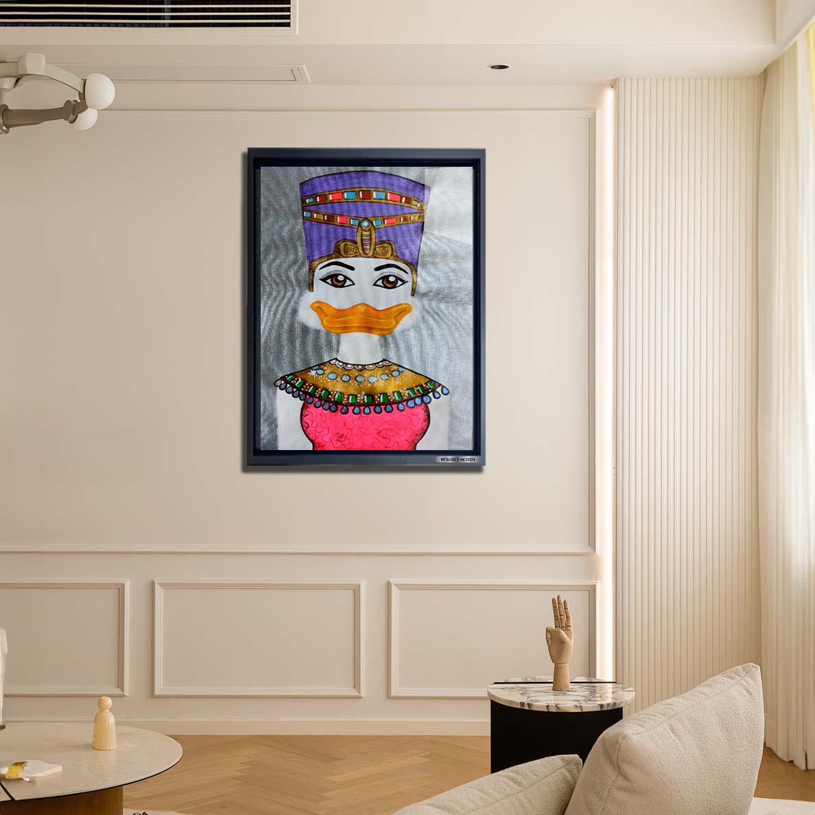 Nefertiti Daisy Duck- ARTWORK BY katysart.artis