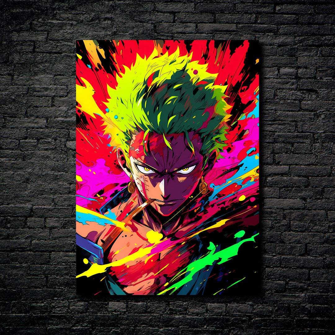 One Piece｜Neon Zoro