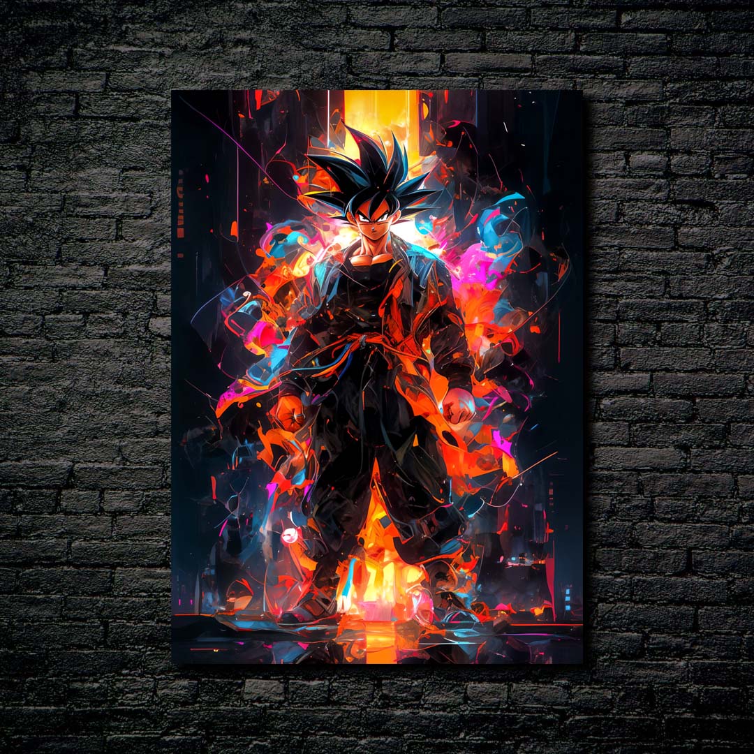 Neon explosion Goku.