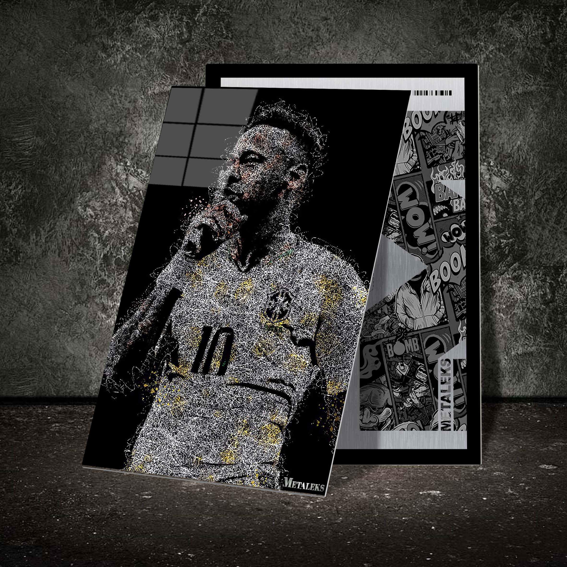 Neymar Brazil Scribble