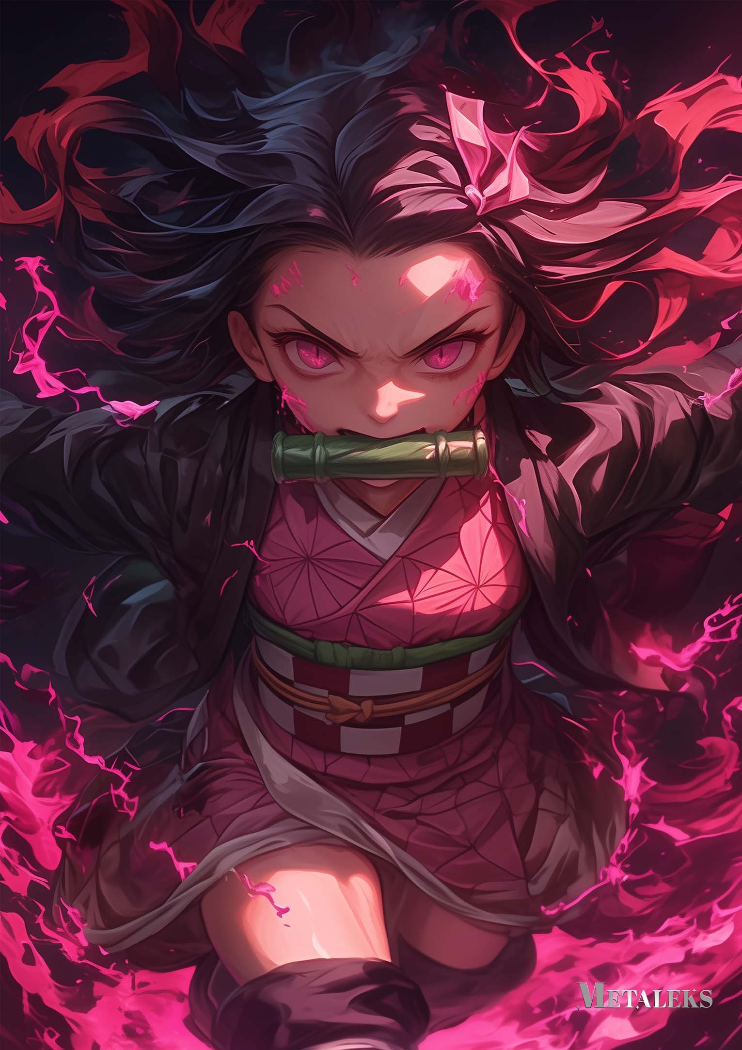 Nezuko Kamado _ Demon Slayer ZeetArt