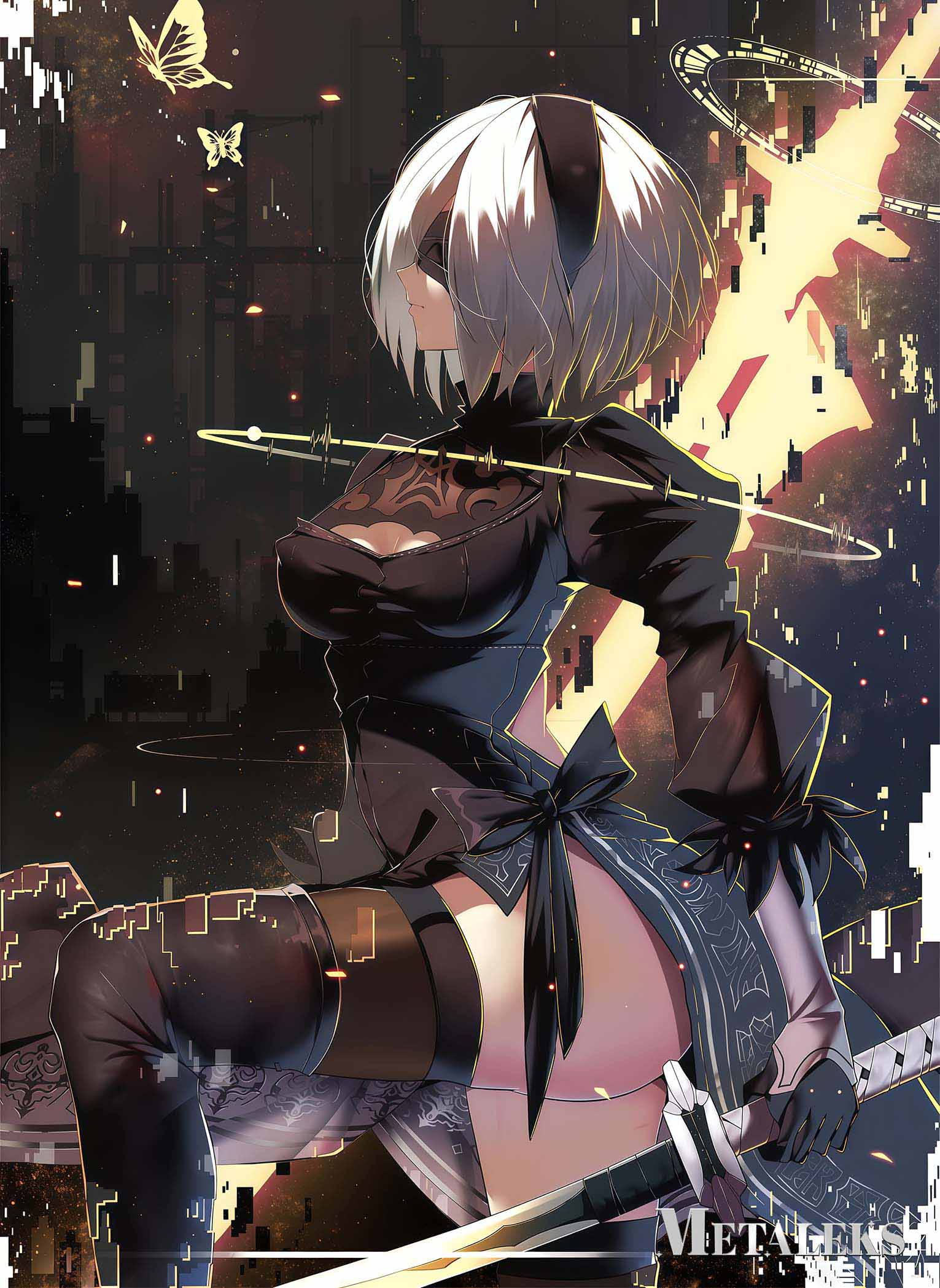 Nier Automata 2B-1