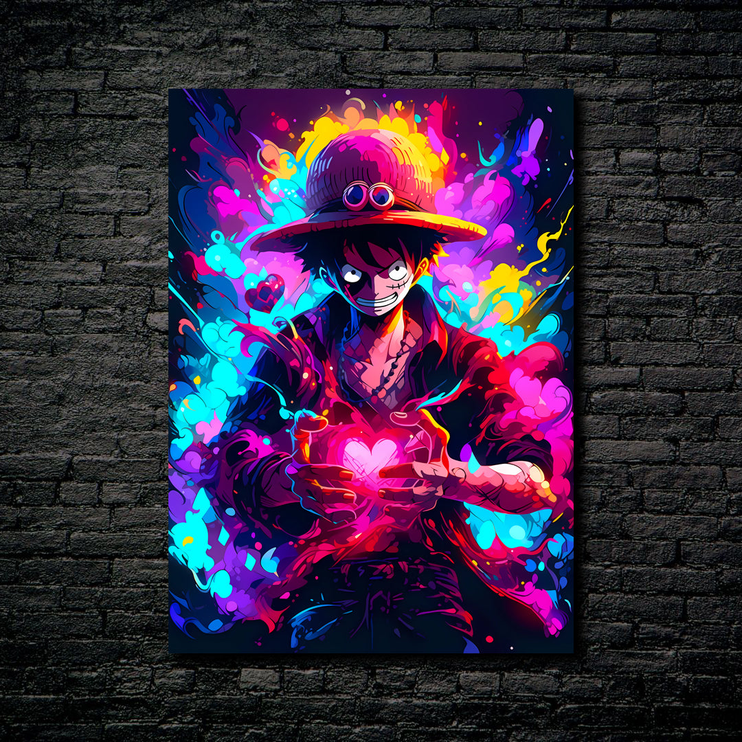 One Piece｜Neon Luffy