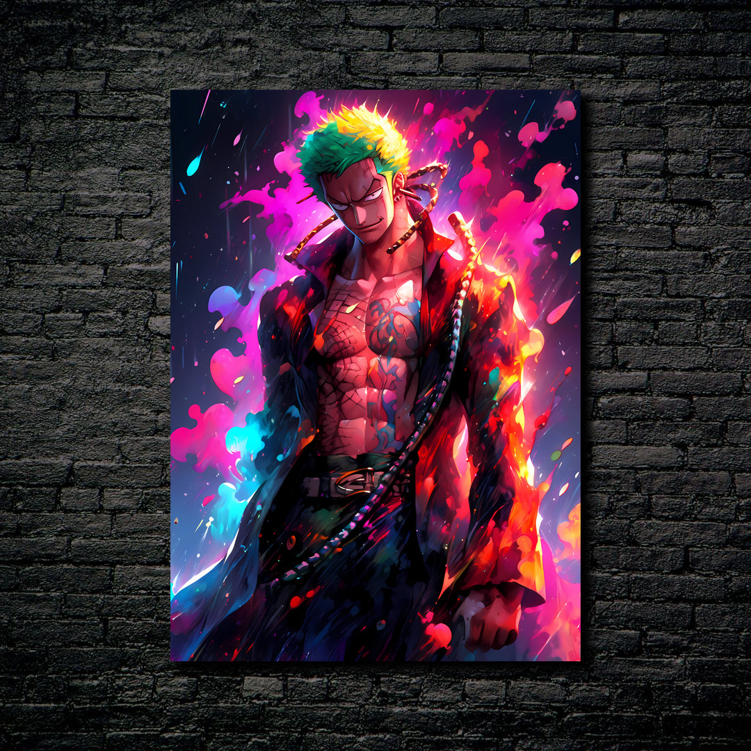 One Piece｜Neon Zoro 1