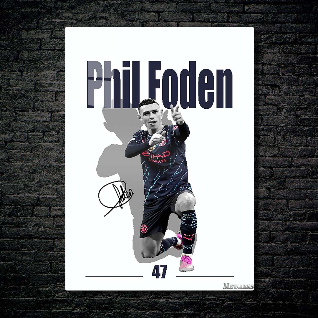 Phil Foden Minimalist