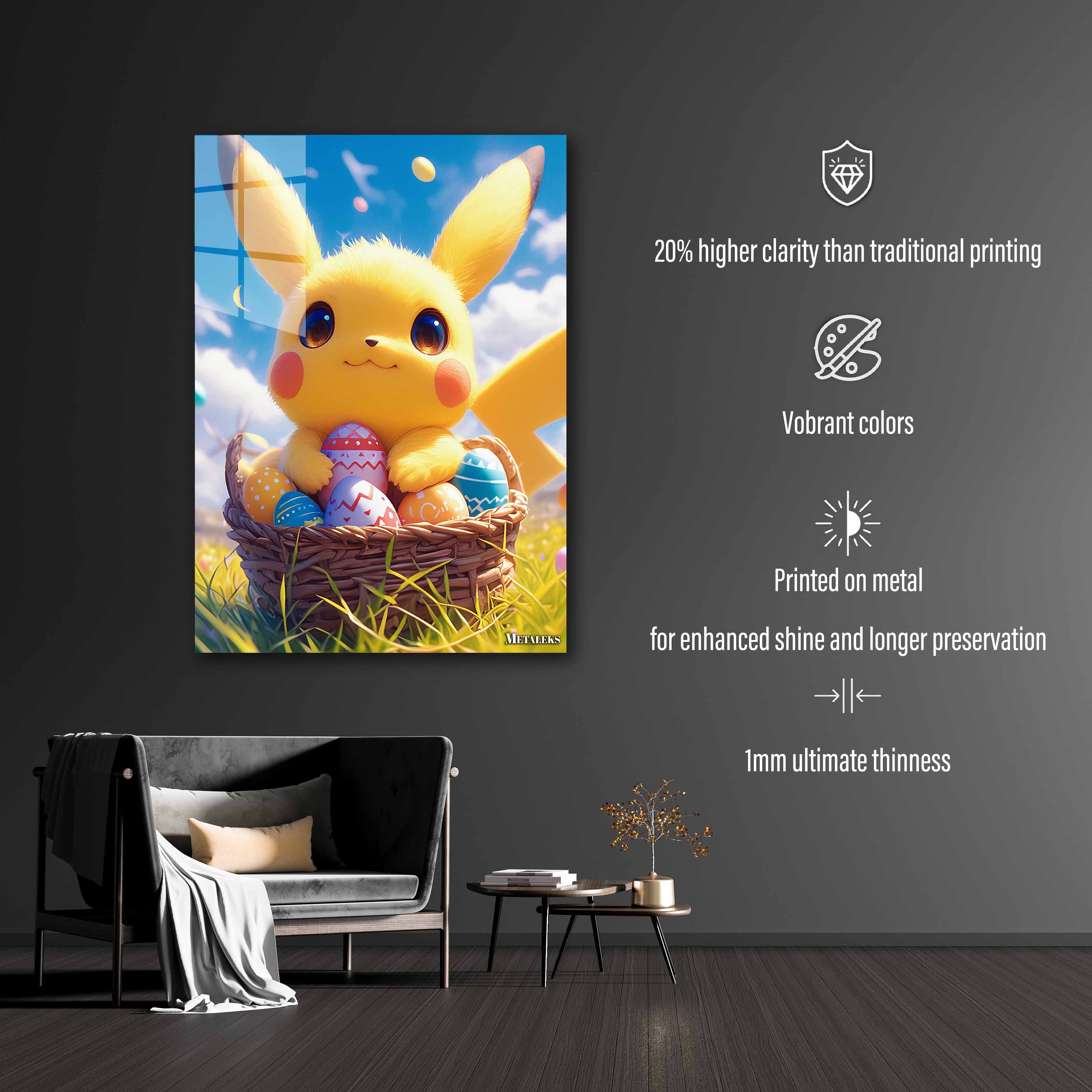 Pikachu - Easter Theme - 3