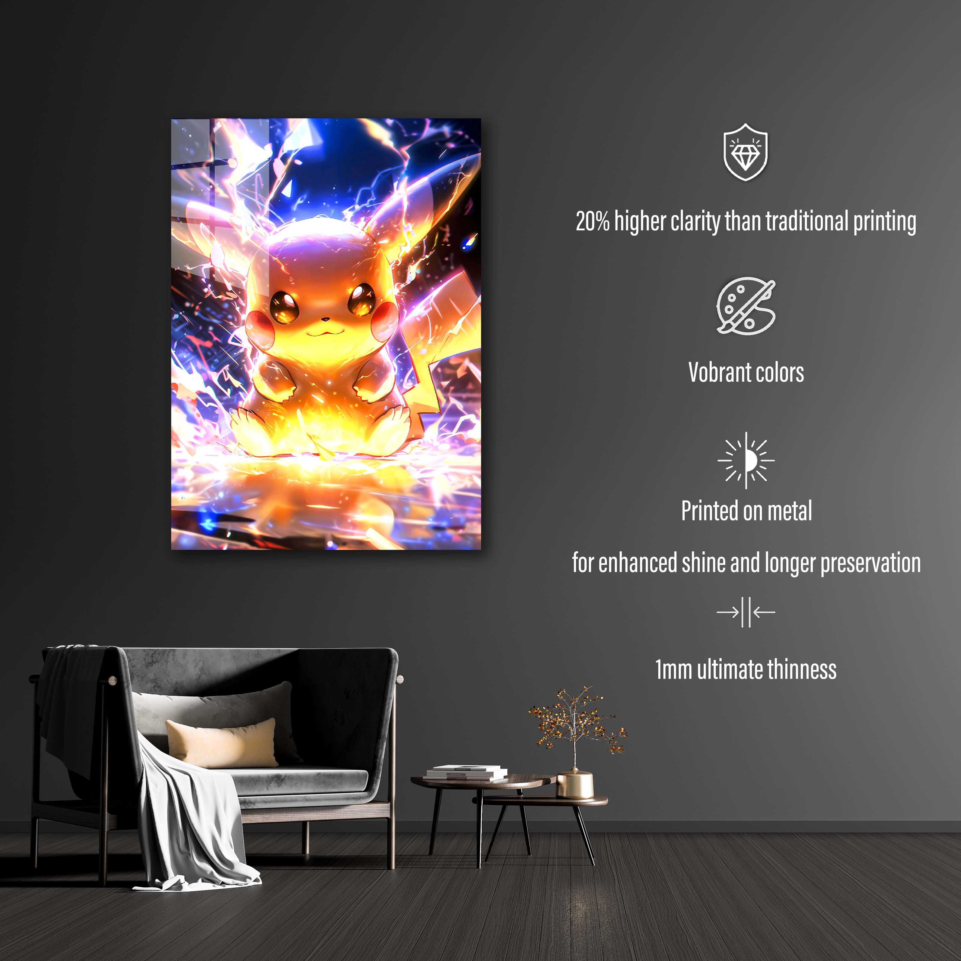 Pikachu Cute Poster