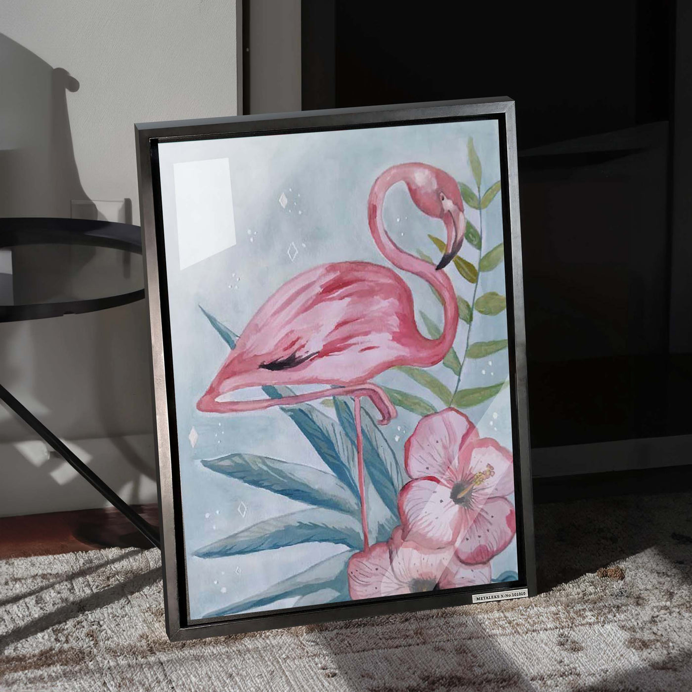 Rosa Flamingo- KUNSTWERK VON katysart.artis
