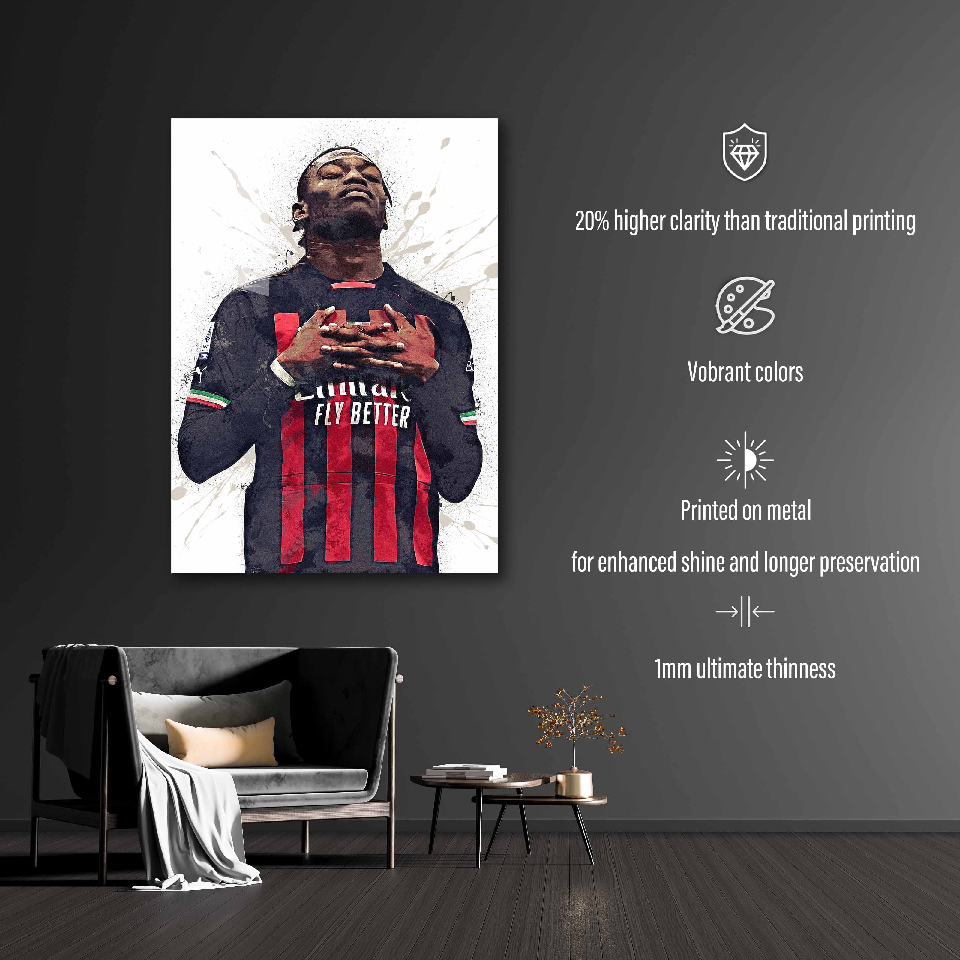 Rafael Leao AC Milan poster