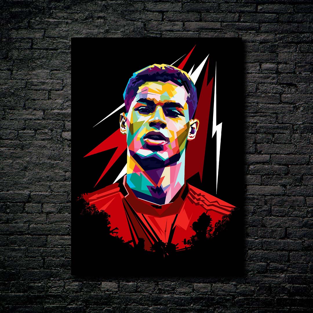 Rashford wpap pop art