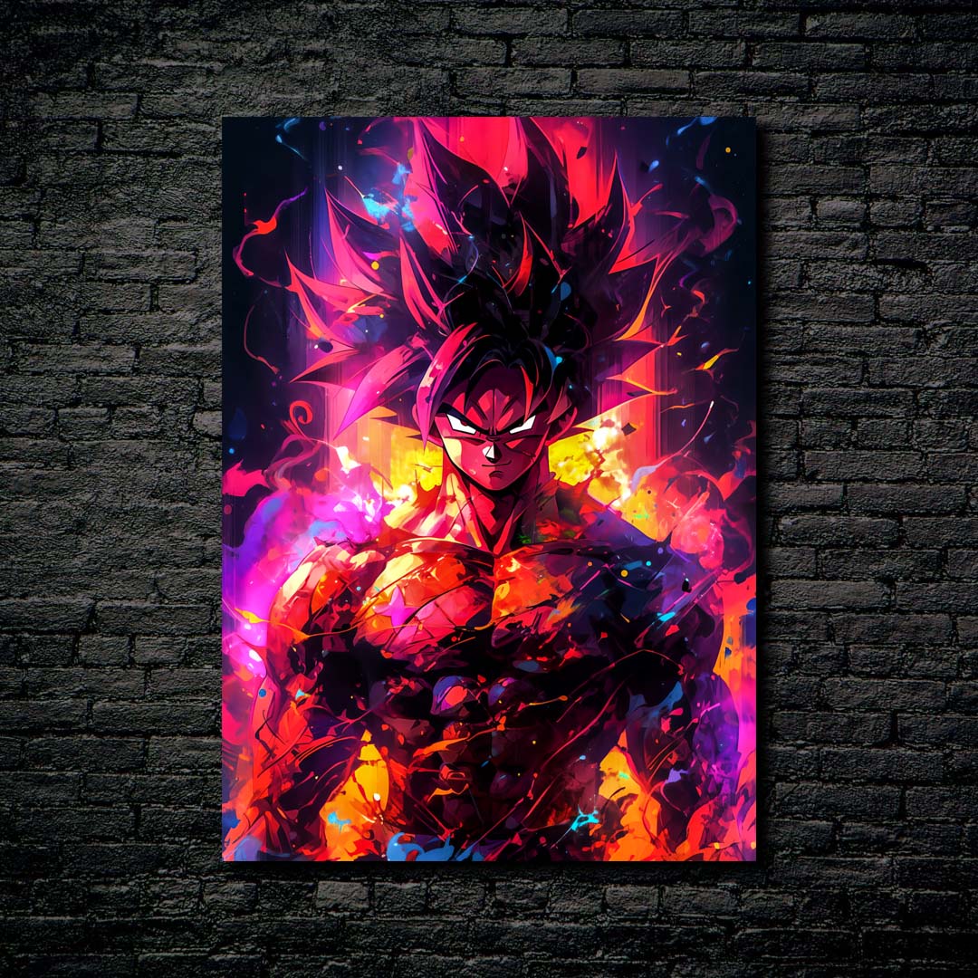 Red explosion Goku