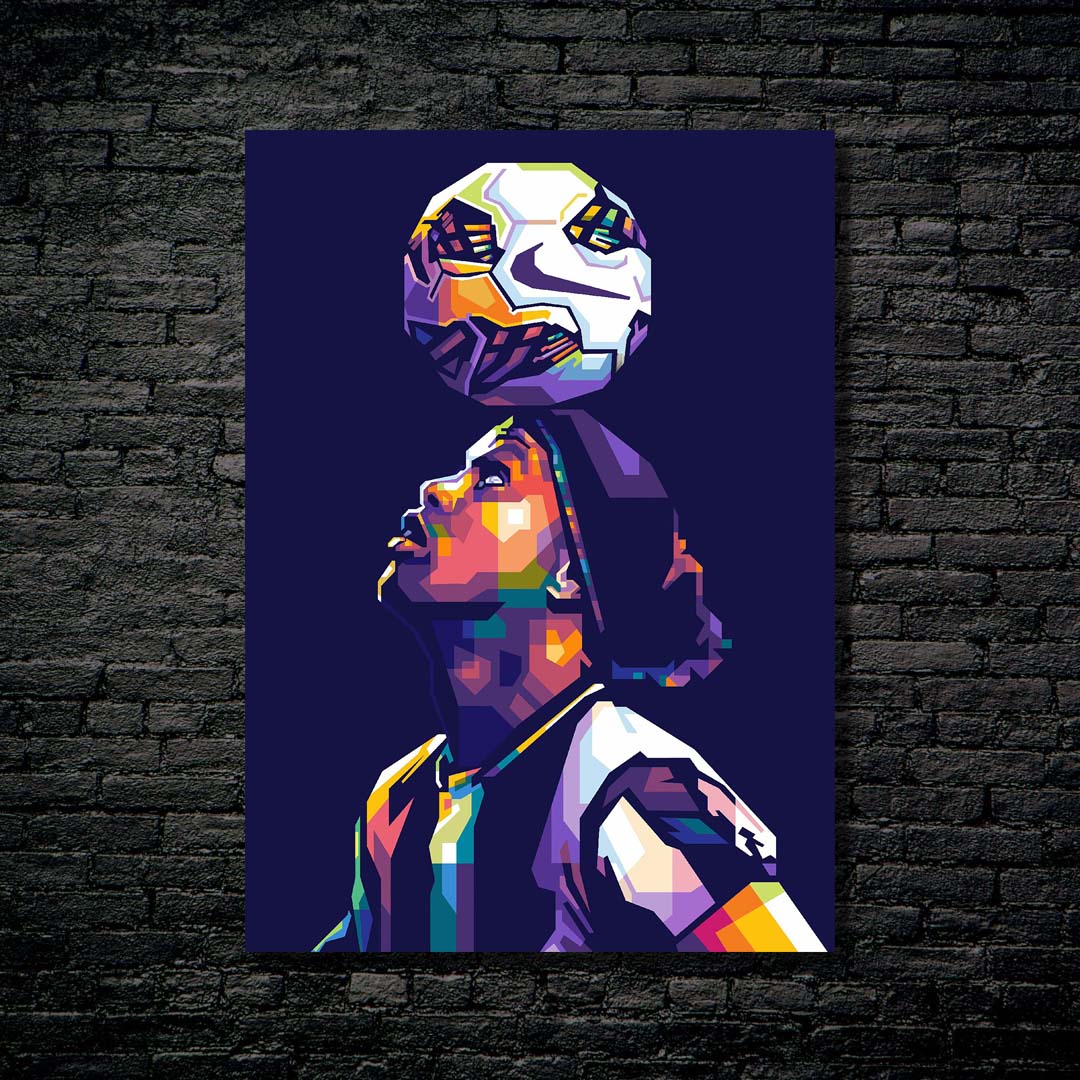 Ronaldinho wpap popart