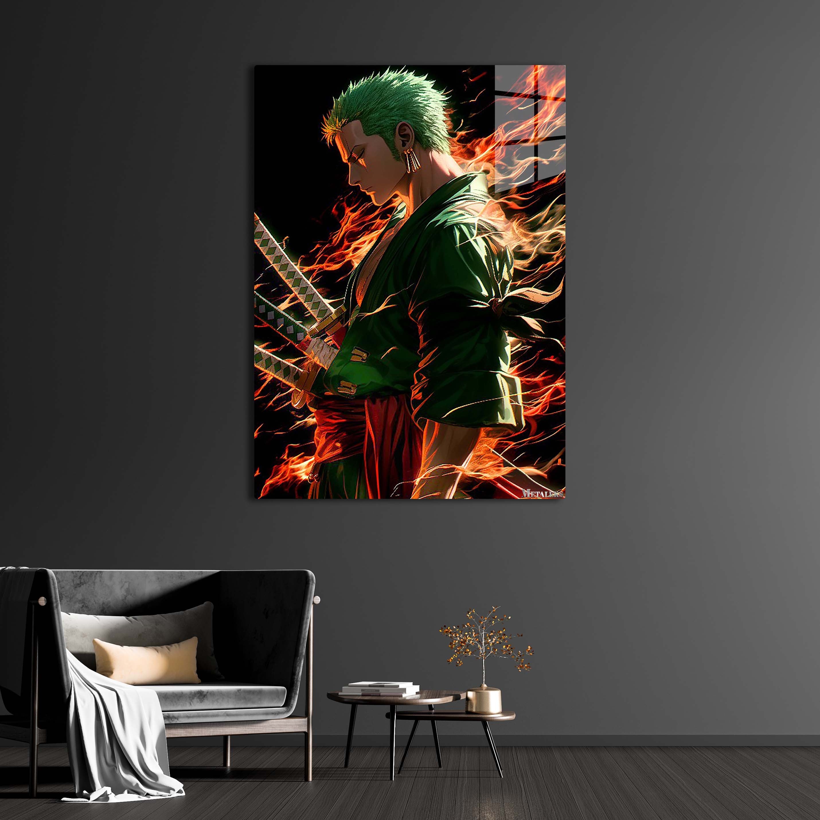 Roronoa Zoro Black Background | Anime one Piece