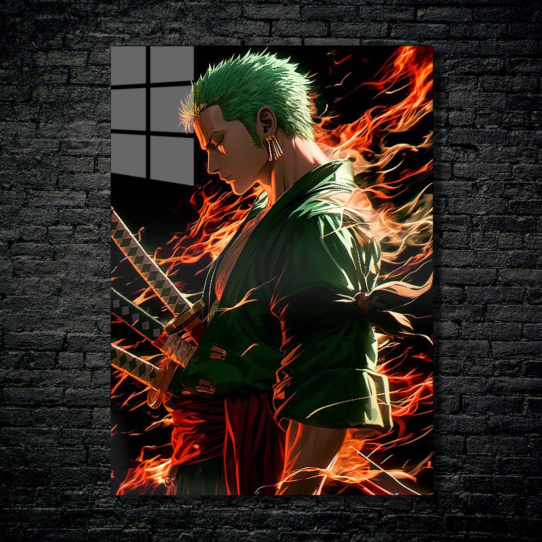 Roronoa Zoro Black Background | Anime one Piece