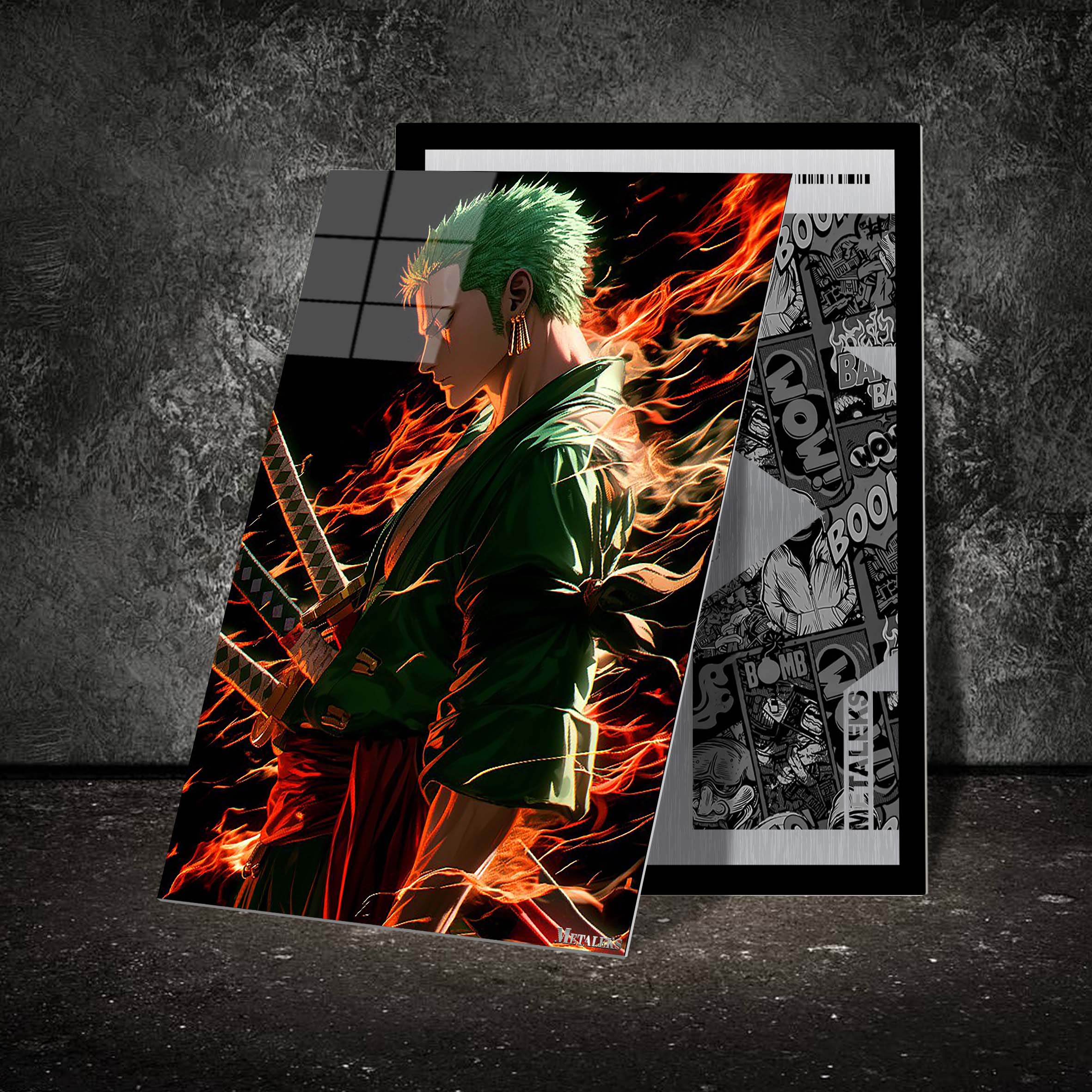 Roronoa Zoro Black Background | Anime one Piece