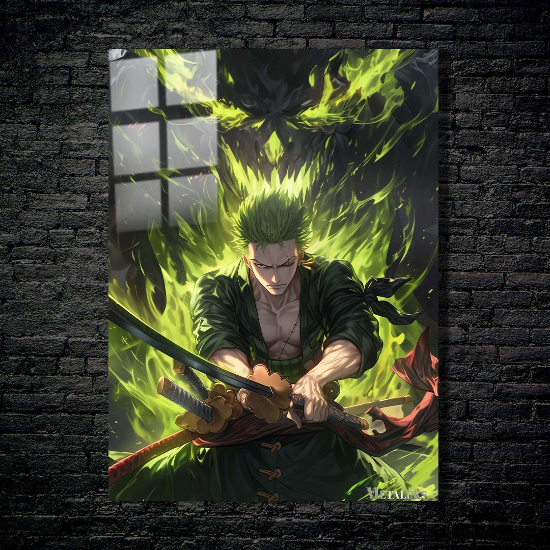 Roronoa Zoro Demon _ One Piece