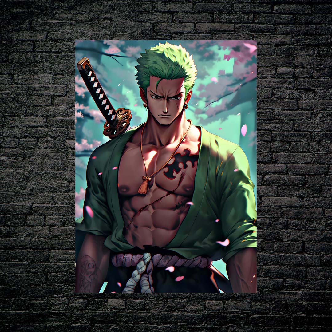 Roronoa Zoro with Katana from One piece