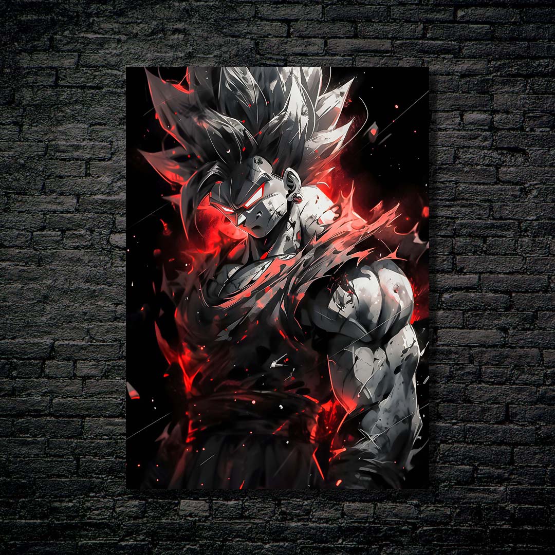 Saiyan Blood Rise-designed by @Colour.Scribbler