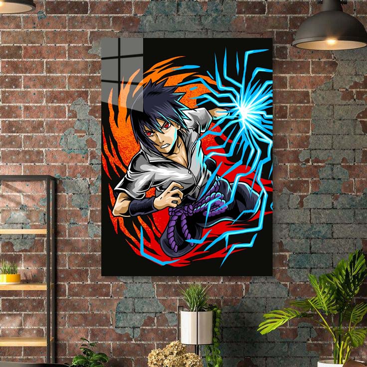 Sasuke Uchiha Lightning Bolt