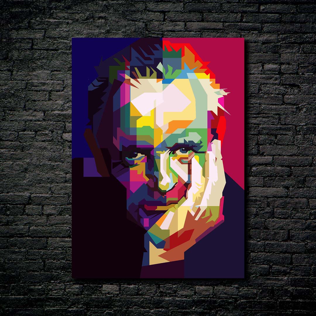 Sir Anthony Hopkins Hollywood Actor Pop Art