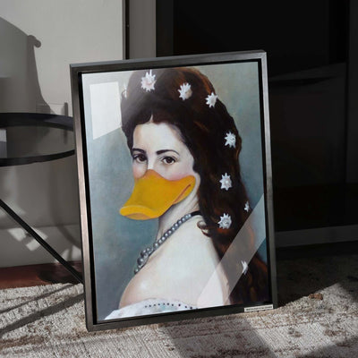Sissi Daisy Duck- ŒUVRE D'ART PAR katysart.artis