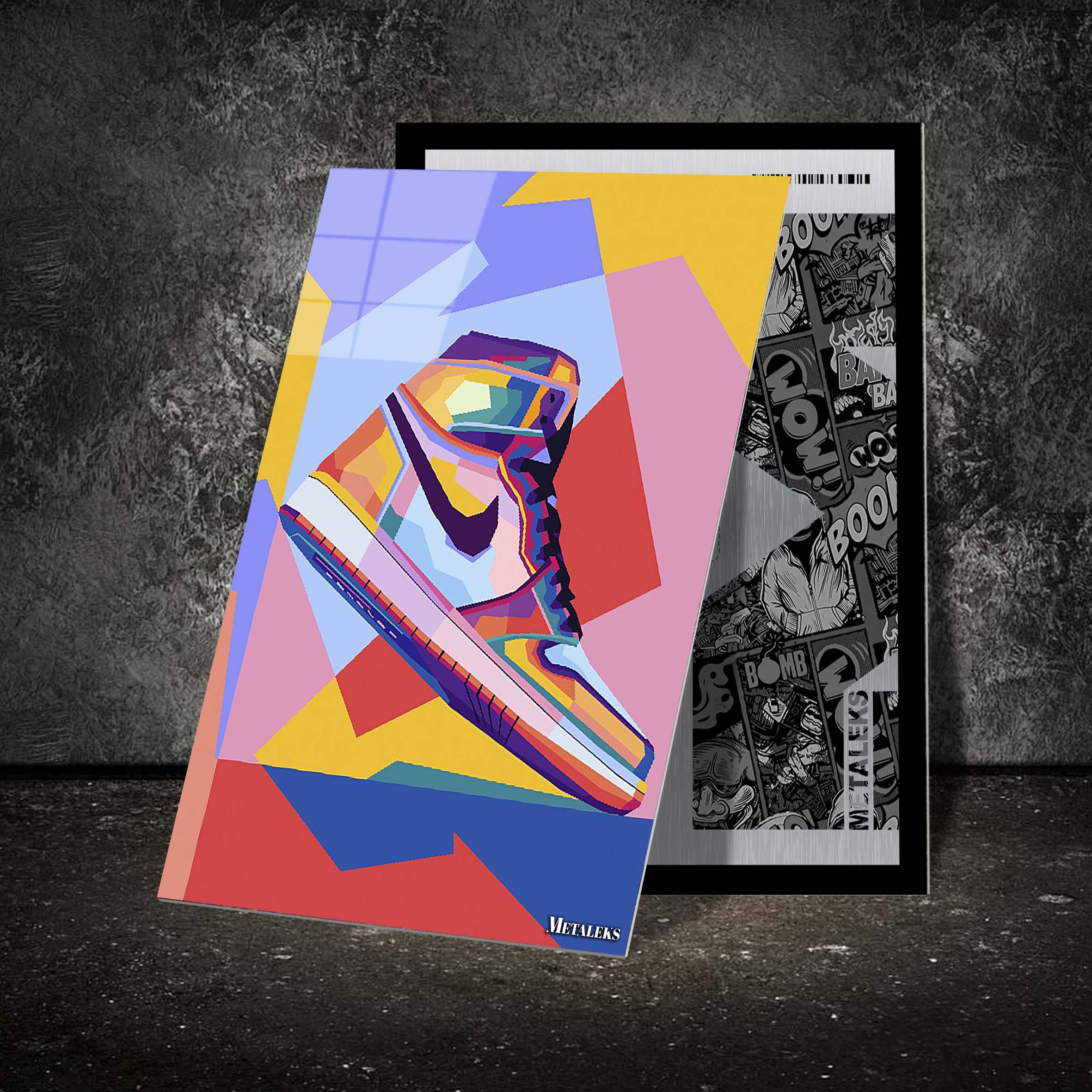 Sneaker in wpap