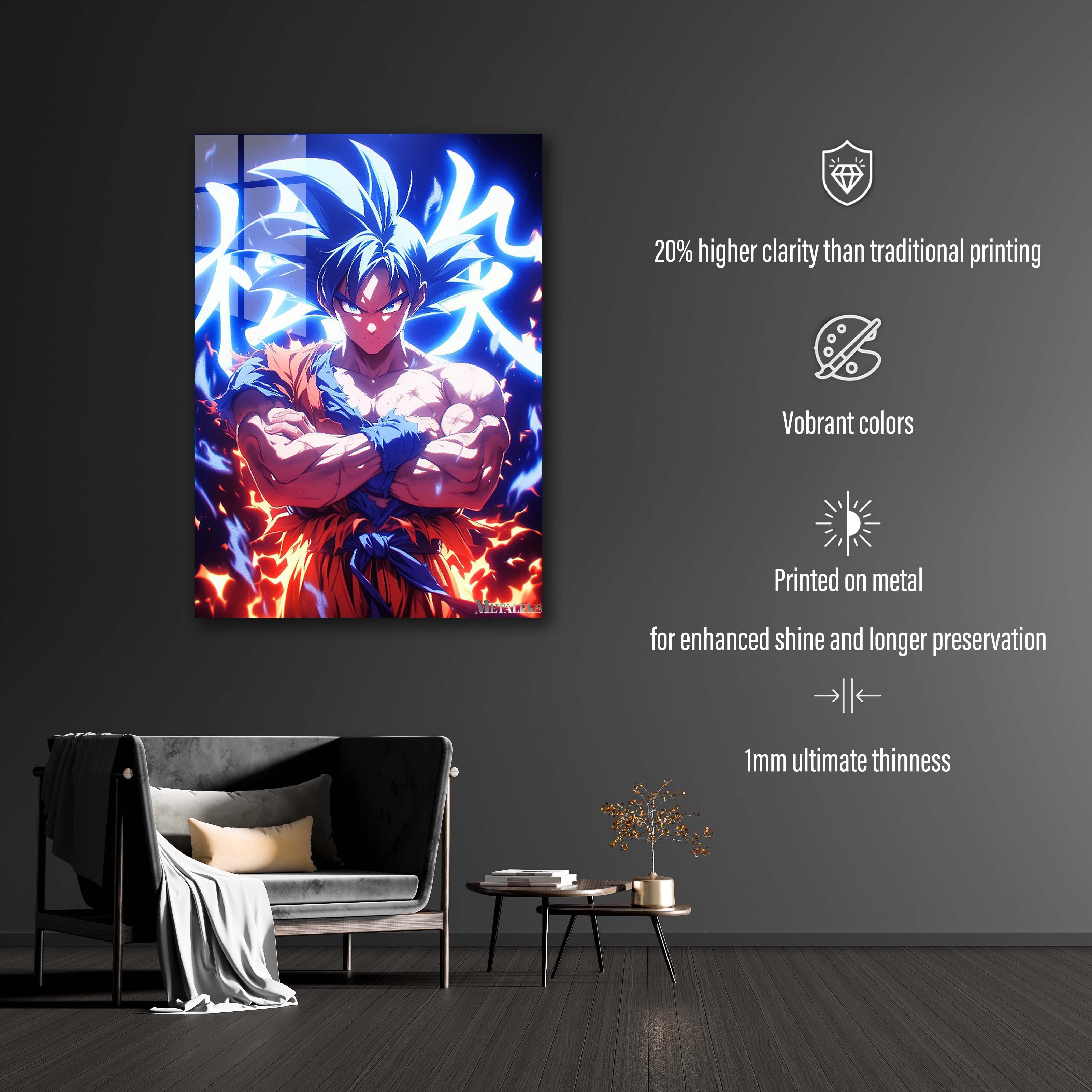 Son Goku In Neon Effect | Dragon Ball