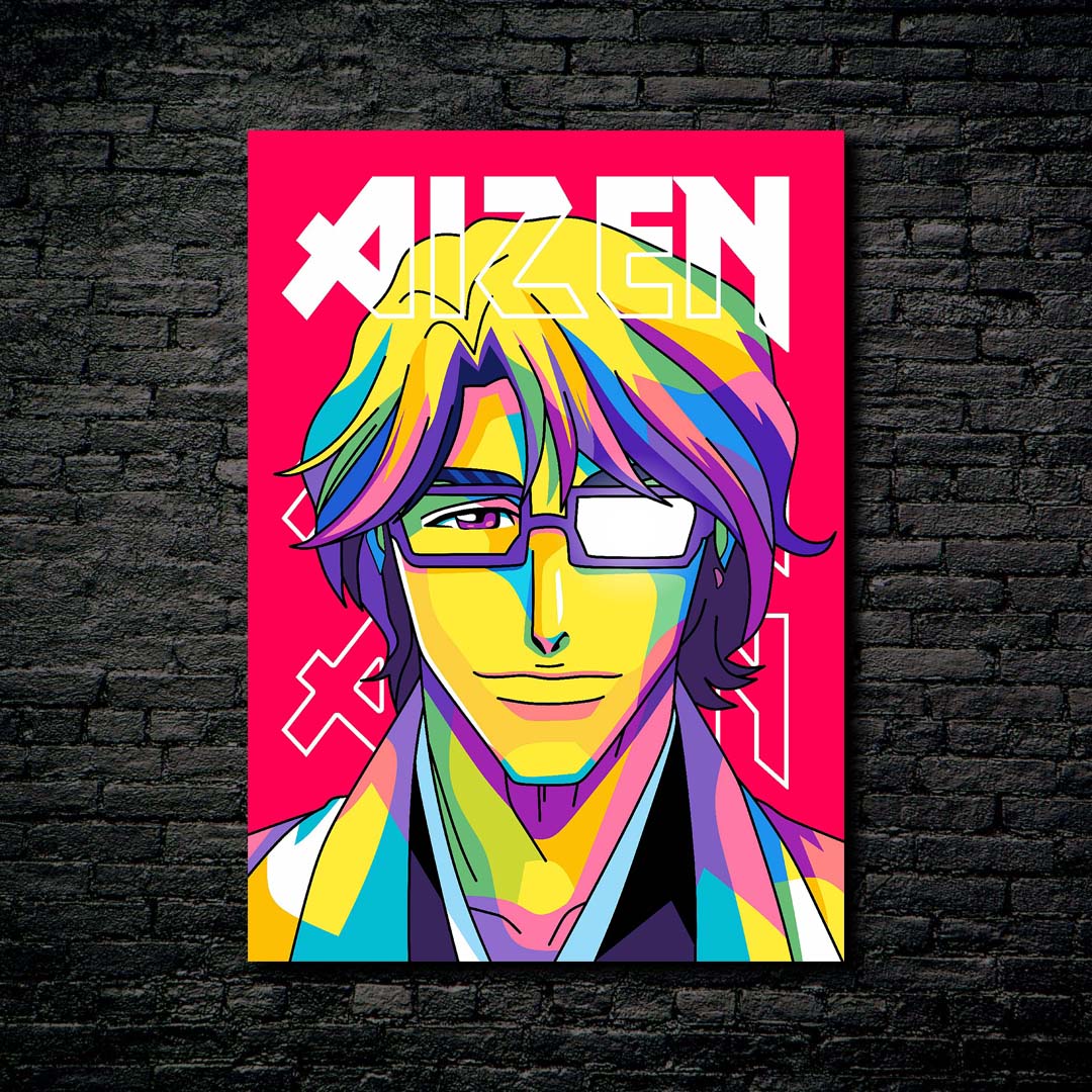 Sosuke Aizen in WPAP Style